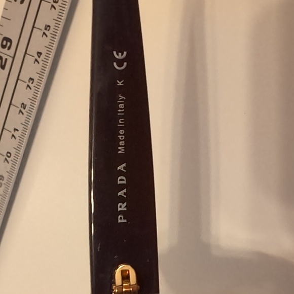 Prada Purple Sunglasses Spr 17P OAD-6P1 - Picture 4 of 6